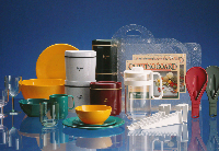 Plastic table set